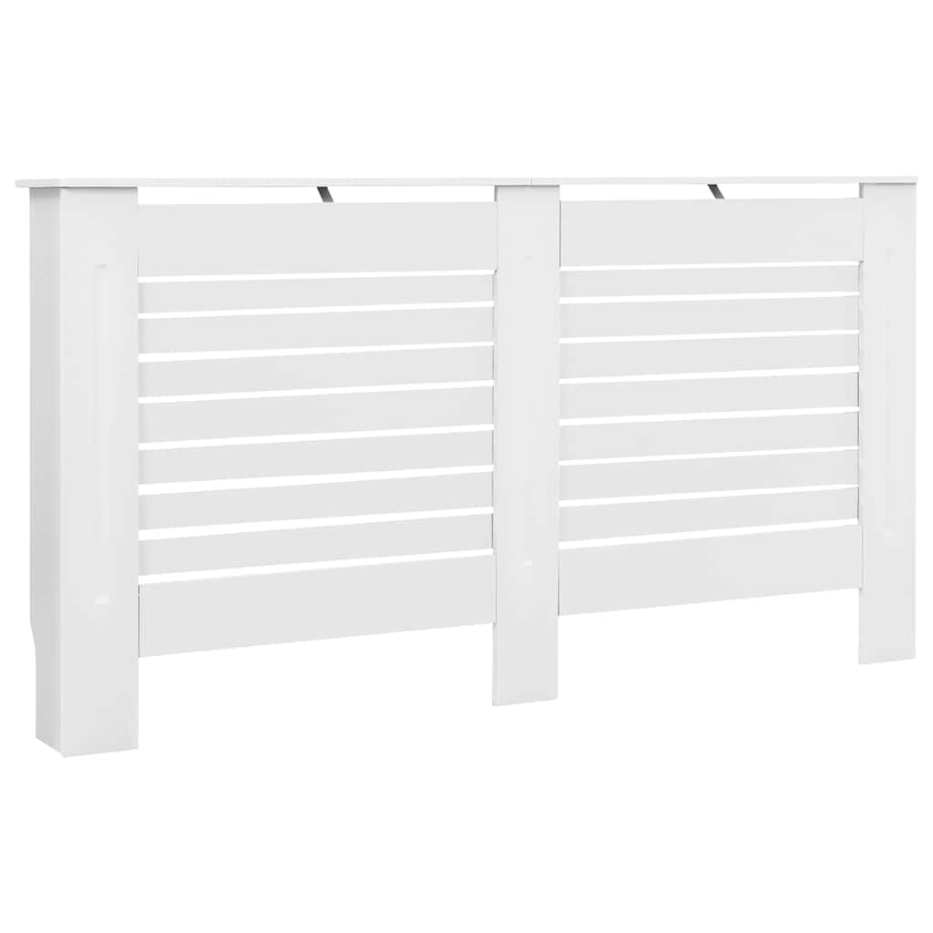 Κάλυμμα Καλοριφέρ Λευκό 152 x 19 x 81,5 εκ. από MDF - PAKOBAZAAR