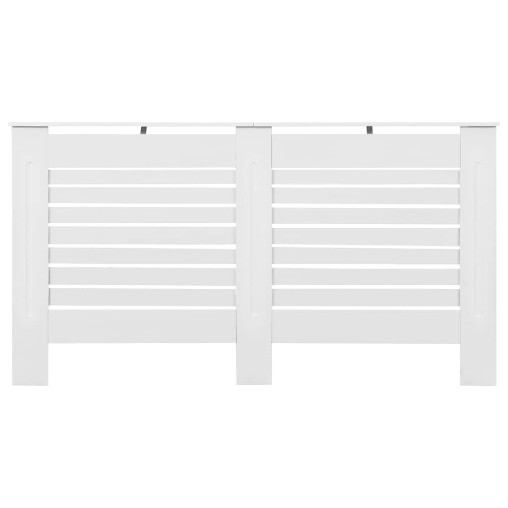Κάλυμμα Καλοριφέρ Λευκό 152 x 19 x 81,5 εκ. από MDF - PAKOBAZAAR