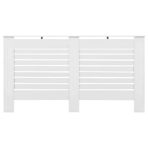 Κάλυμμα Καλοριφέρ Λευκό 152 x 19 x 81,5 εκ. από MDF - PAKOBAZAAR