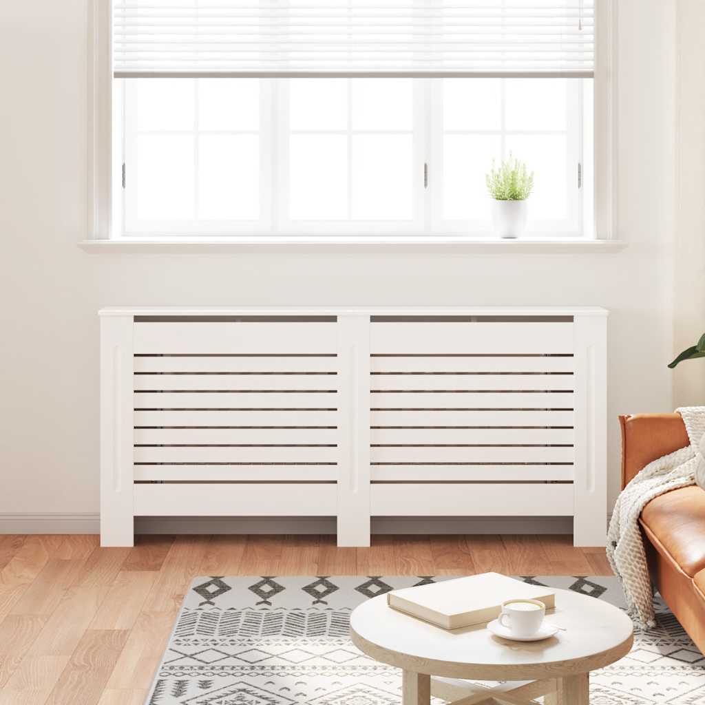 Κάλυμμα Καλοριφέρ Λευκό 172 x 19 x 81,5 εκ. από MDF - PAKOBAZAAR