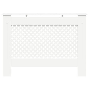 Κάλυμμα Καλοριφέρ Λευκό 112 x 19 x 81,5 εκ. από MDF - PAKOBAZAAR