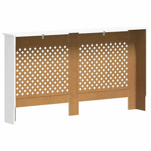 Κάλυμμα Καλοριφέρ Λευκό 152 x 19 x 81,5 εκ. από MDF - Pakobazaar