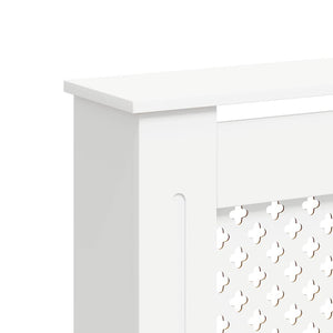 Κάλυμμα Καλοριφέρ Λευκό 152 x 19 x 81,5 εκ. από MDF - Pakobazaar