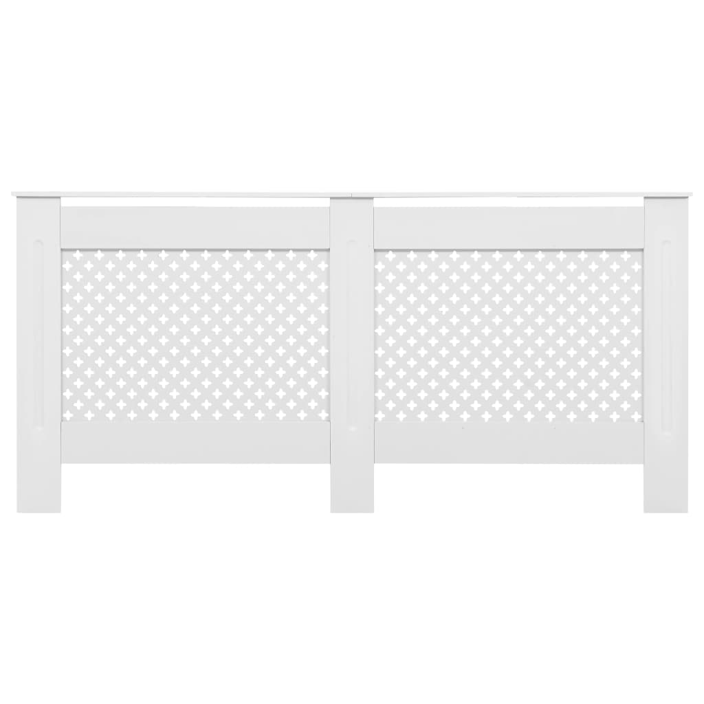 Κάλυμμα Καλοριφέρ Λευκό 172 x 19 x 81,5 εκ. από MDF - PAKOBAZAAR