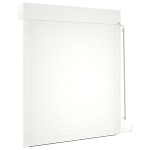 Ρολό εισόδου Λευκός 100 x 130 cm Αλουμίνιο και Πολυουρεθάνη - Pakobazaar