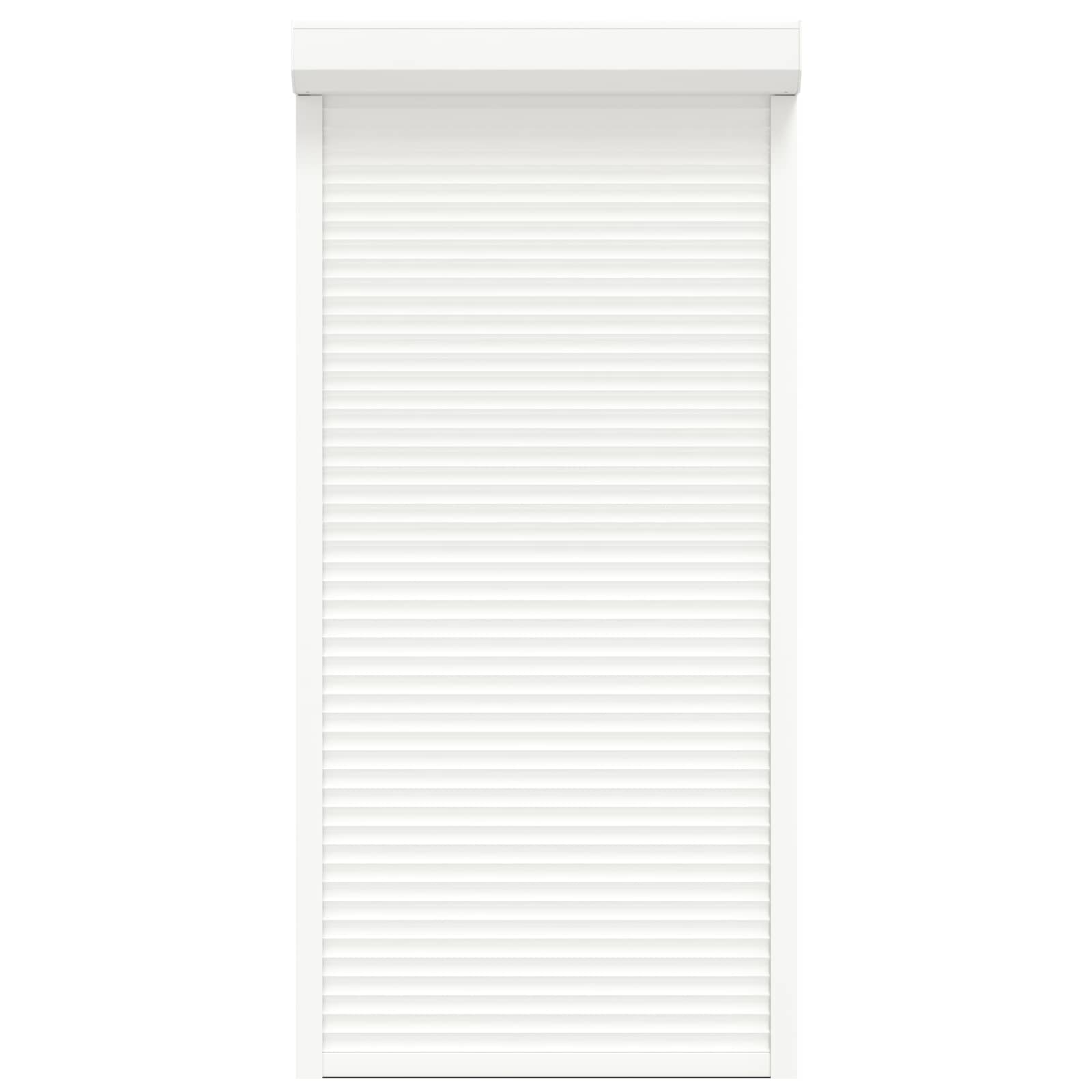 Ρολό εισόδου Λευκός 100 x 210 cm Αλουμίνιο και Πολυουρεθάνη - Pakobazaar