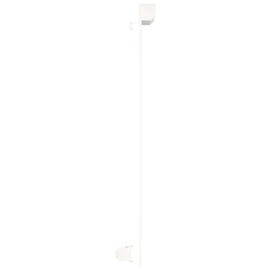 Ρολό εισόδου Λευκός 110 x 220 cm Αλουμίνιο και Πολυουρεθάνη - Pakobazaar