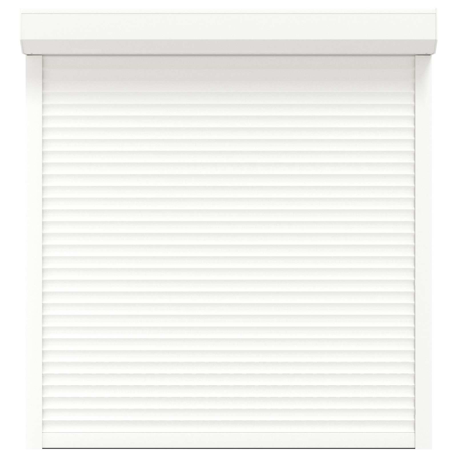 Ρολό εισόδου Λευκός 130 x 140 cm Αλουμίνιο και Πολυουρεθάνη - Pakobazaar