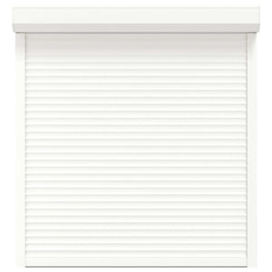 Ρολό εισόδου Λευκός 130 x 140 cm Αλουμίνιο και Πολυουρεθάνη - Pakobazaar