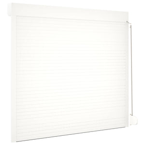 Ρολό εισόδου Λευκός 160 x 150 cm Αλουμίνιο και Πολυουρεθάνη - Pakobazaar