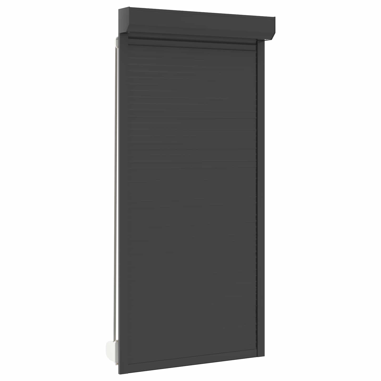 Ρολό εισόδου Ανθρακί 100 x 210 cm Αλουμίνιο και Πολυουρεθάνη - Pakobazaar