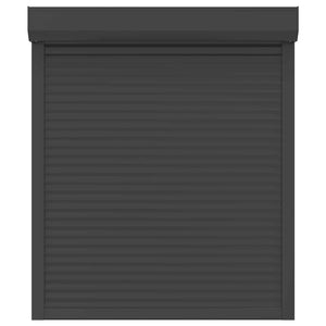 Ρολό εισόδου Ανθρακί 110 x 130 cm Αλουμίνιο και Πολυουρεθάνη - Pakobazaar