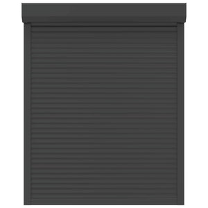 Ρολό εισόδου Ανθρακί 120 x 150 cm Αλουμίνιο και Πολυουρεθάνη - Pakobazaar