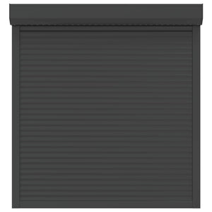 Ρολό εισόδου Ανθρακί 130 x 140 cm Αλουμίνιο και Πολυουρεθάνη - Pakobazaar