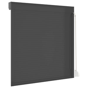 Ρολό εισόδου Ανθρακί 140 x 150 cm Αλουμίνιο και Πολυουρεθάνη - Pakobazaar