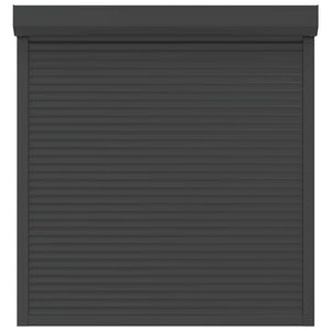 Ρολό εισόδου Ανθρακί 140 x 150 cm Αλουμίνιο και Πολυουρεθάνη - Pakobazaar