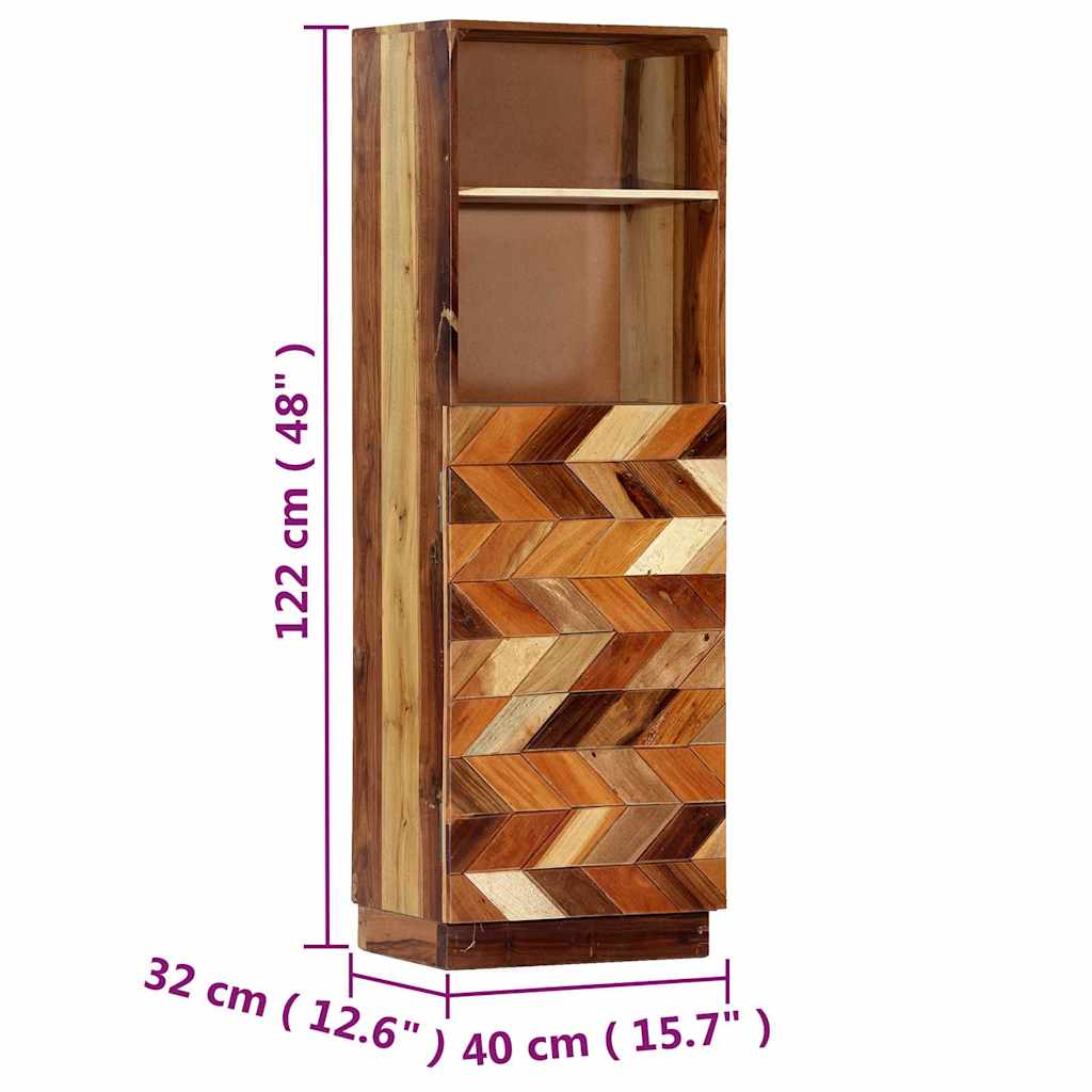 Ντουλάπι Ψηλό 40 x 32 x 122 εκ. από Μασίφ Ανακυκλωμένο Ξύλο