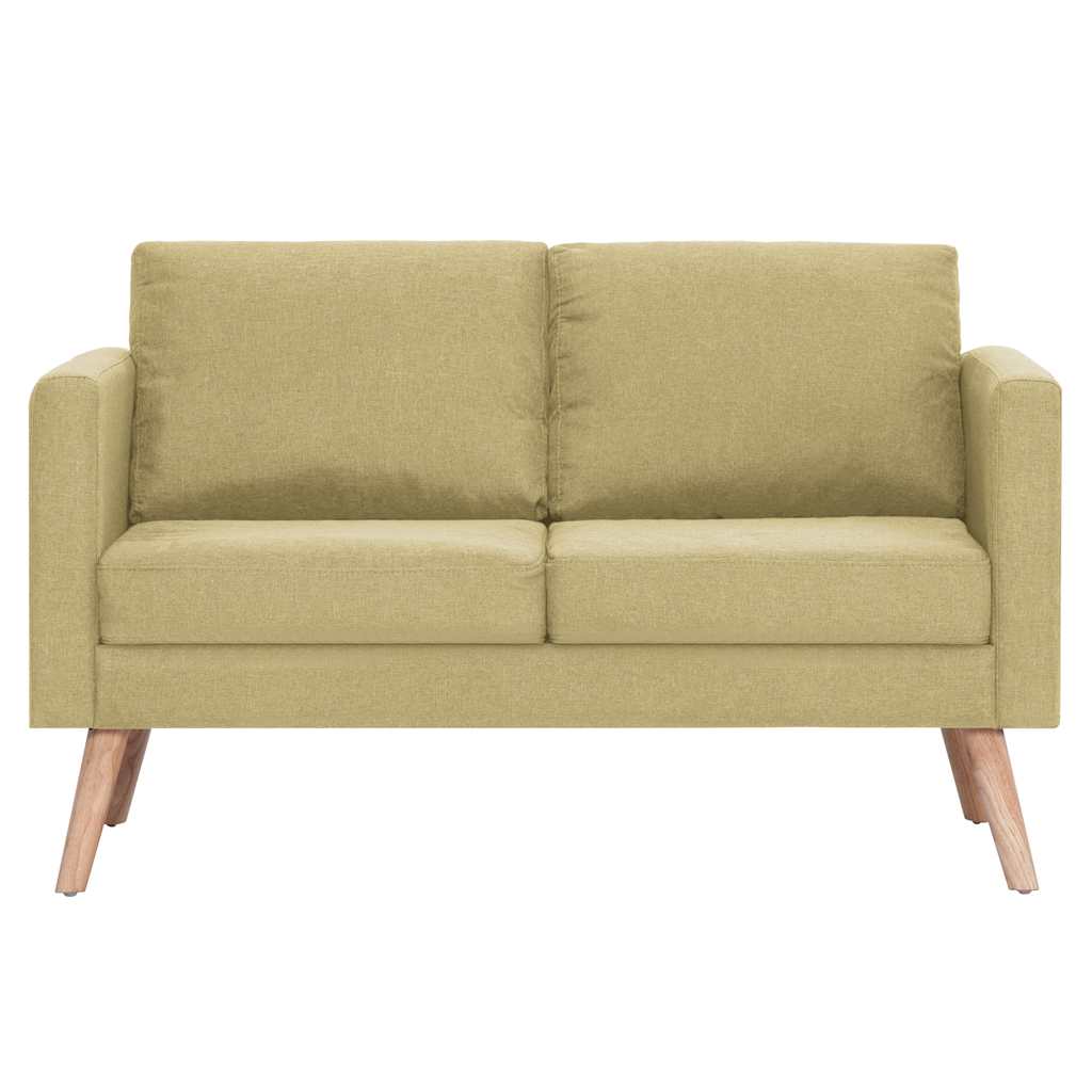 Σετ Σαλονιού 2 Τεμαχίων Πράσινο Υφασμάτινο - Pakobazaar