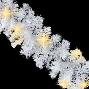 Γιρλάντα Χριστουγεννιάτικη με Λαμπάκια LED Λευκή 5 μ. - PAKOBAZAAR