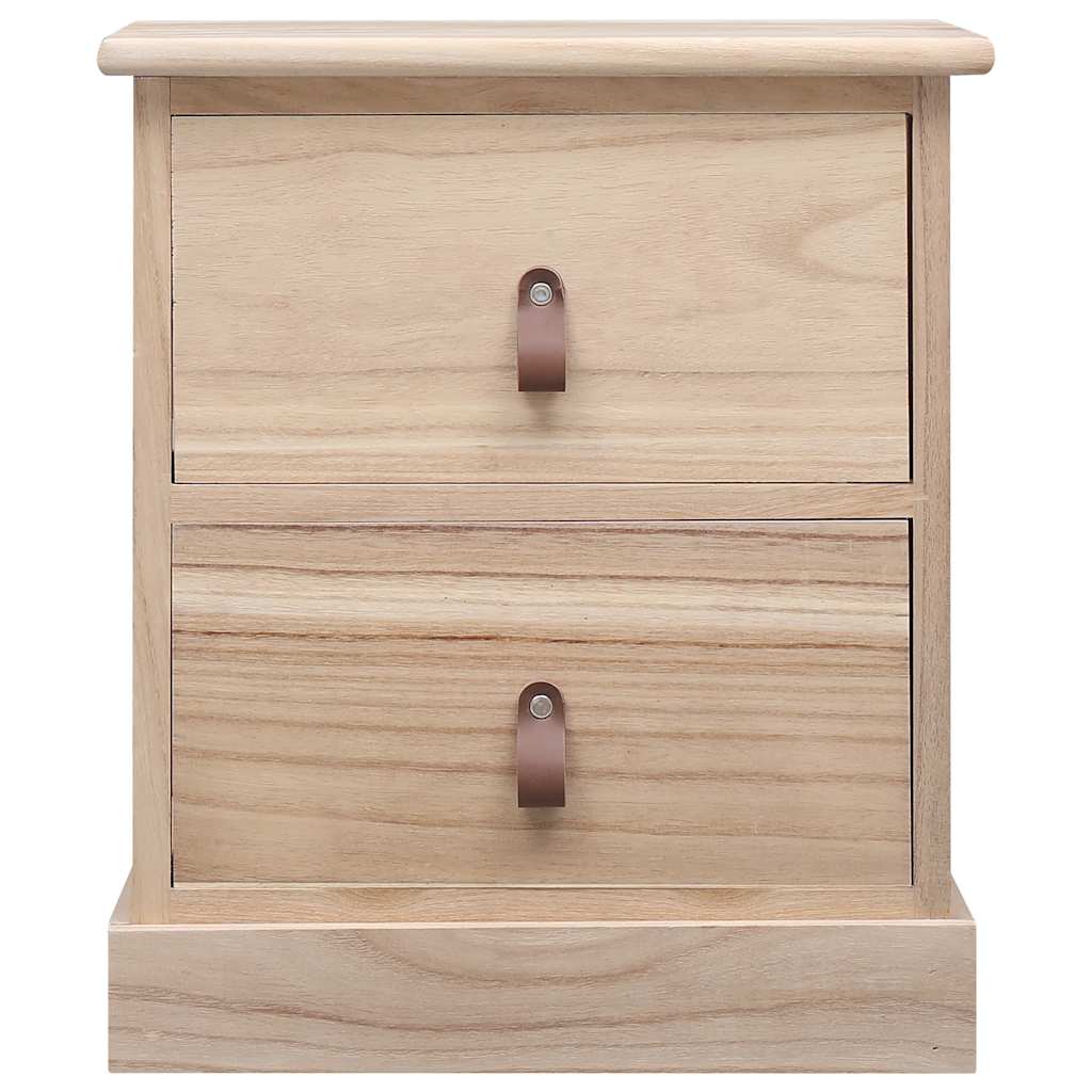 Κομοδίνο 38 x 28 x 45 εκ. από Ξύλο Παυλώνιας