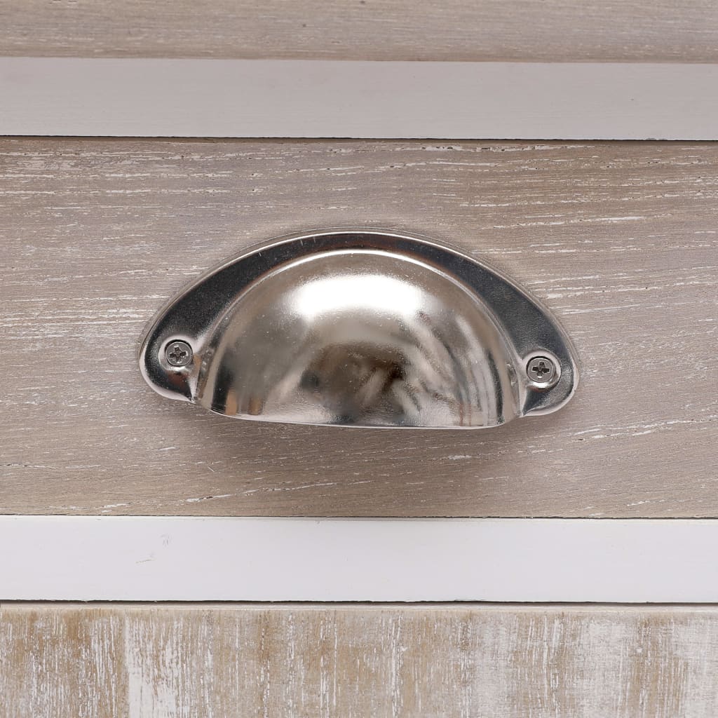 Κομοδίνα 2 τεμ. 38 x 28 x 45 εκ. από Ξύλο Παυλώνιας - PAKOBAZAAR
