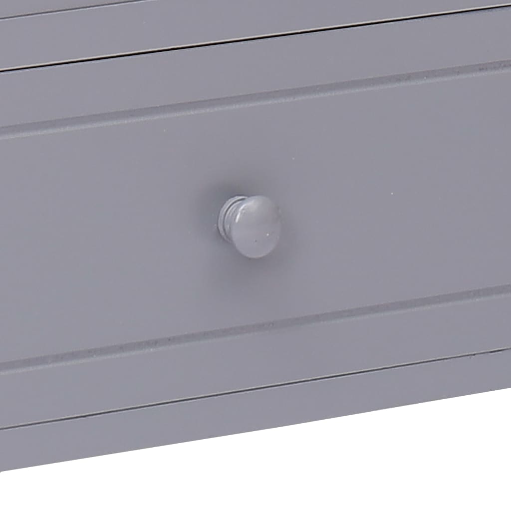 Έπιπλο Τηλεόρασης Γκρι 115x30x40 εκ. από Ξύλο Παυλώνιας - Pakobazaar