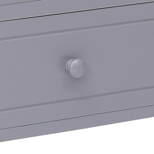 Έπιπλο Τηλεόρασης Γκρι 115x30x40 εκ. από Ξύλο Παυλώνιας - Pakobazaar