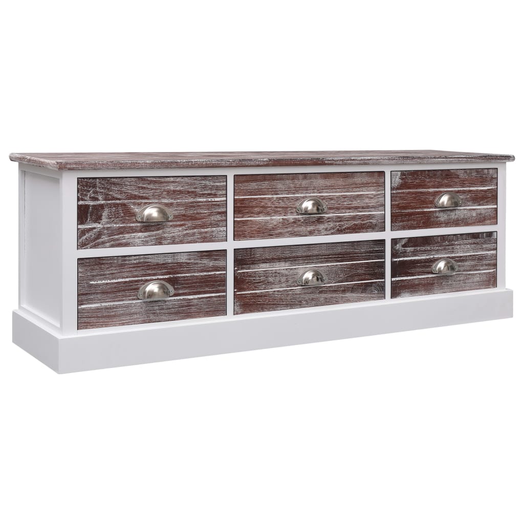 Έπιπλο Χολ / Εισόδου Καφέ 115 x 30 x 40 εκ. Ξύλινο - Pakobazaar