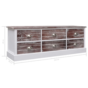 Έπιπλο Χολ / Εισόδου Καφέ 115 x 30 x 40 εκ. Ξύλινο - Pakobazaar