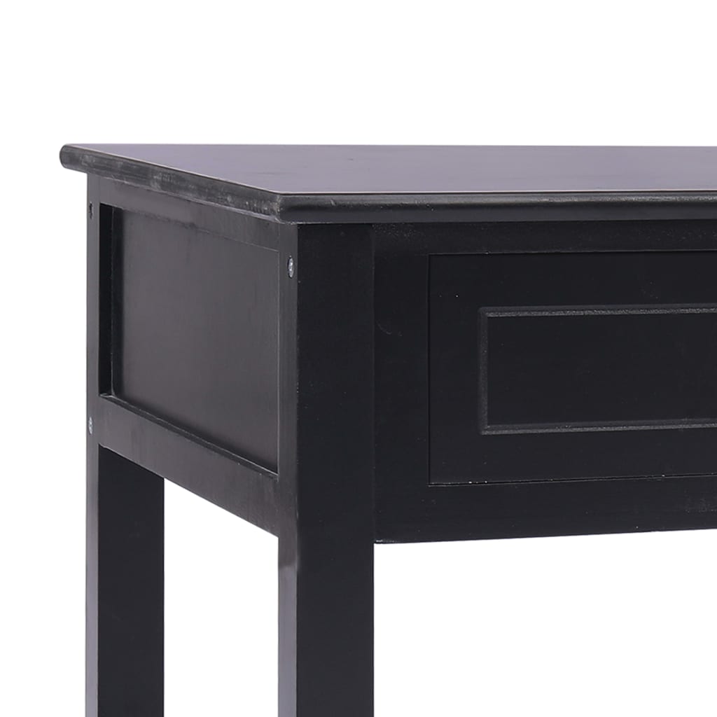 Τραπεζάκι Σαλονιού Μαύρο 100 x 50 x 45 εκ. Ξύλινο - PAKOBAZAAR