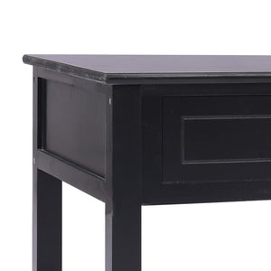Τραπεζάκι Σαλονιού Μαύρο 100 x 50 x 45 εκ. Ξύλινο - PAKOBAZAAR