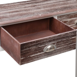 Τραπέζι Κονσόλα Καφέ 90 x 30 x 77 εκ. Ξύλινο - PAKOBAZAAR