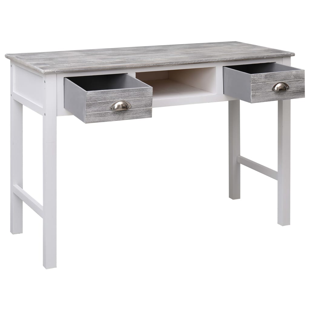 Γραφείο Γκρι 110 x 45 x 76 εκ. Ξύλινο - PAKOBAZAAR