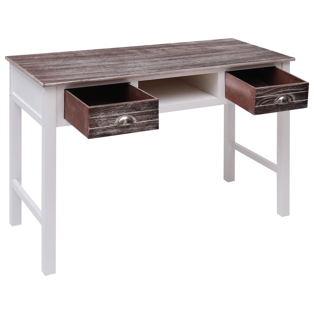 Γραφείο Καφέ 110 x 45 x 76 εκ. Ξύλινο - PAKOBAZAAR