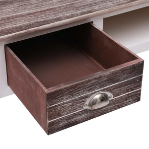 Γραφείο Καφέ 110 x 45 x 76 εκ. Ξύλινο - PAKOBAZAAR