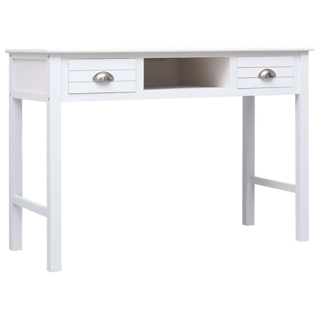 Γραφείο Λευκό 110 x 45 x 76 εκ. Ξύλινο - PAKOBAZAAR