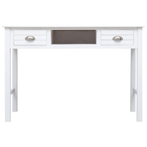 Γραφείο Λευκό 110 x 45 x 76 εκ. Ξύλινο - PAKOBAZAAR