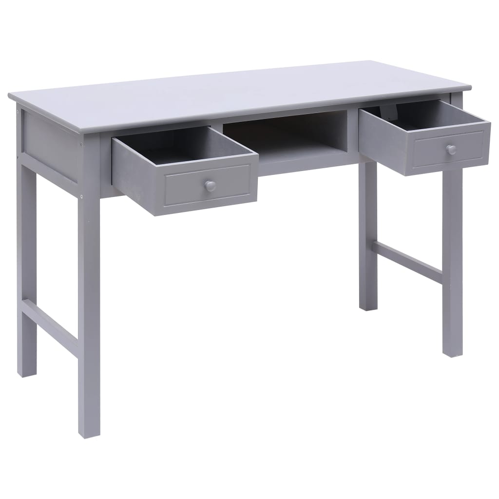 Γραφείο Γκρι 110 x 45 x 76 εκ. Ξύλινο - Pakobazaar