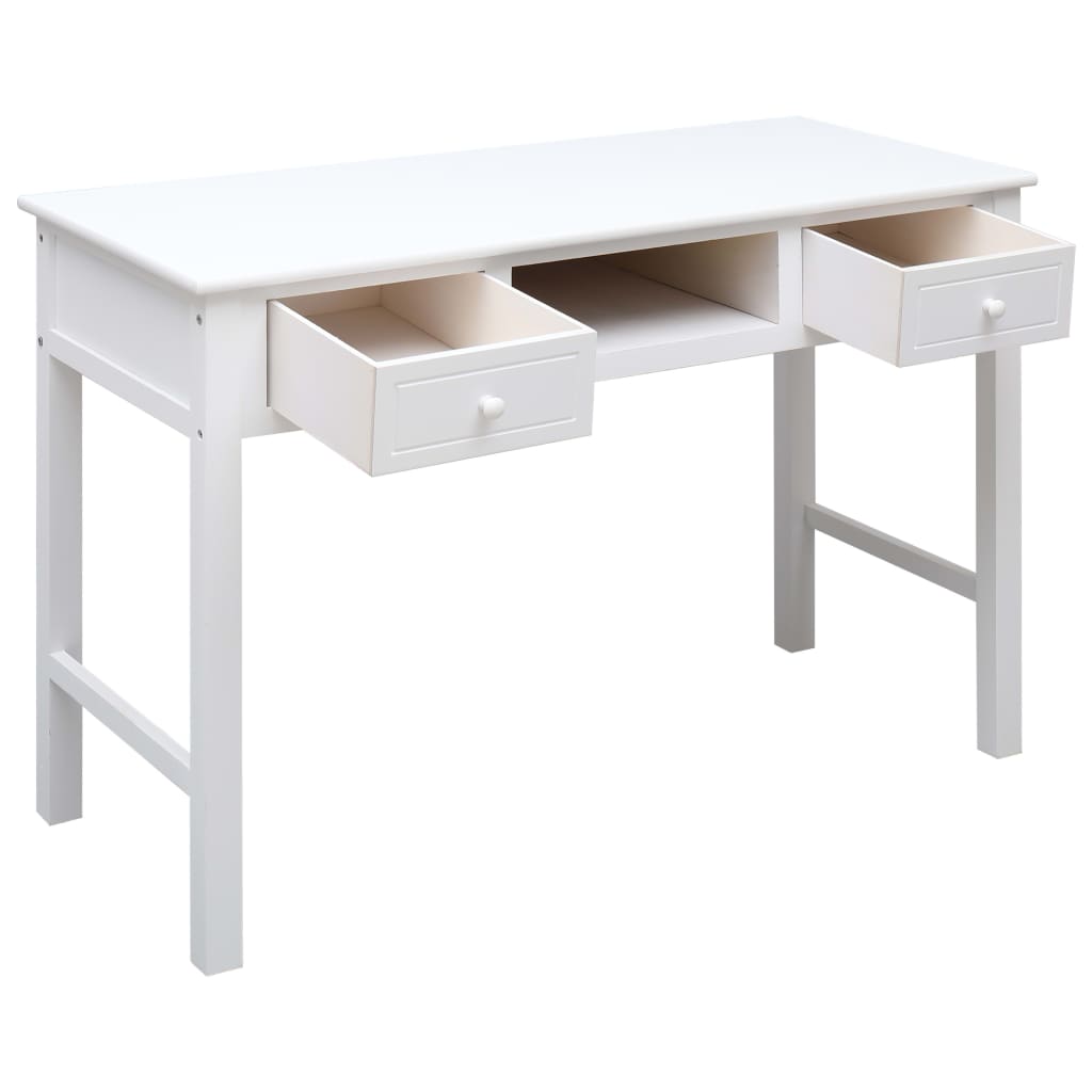Γραφείο Λευκό 110 x 45 x 76 εκ. Ξύλινο - PAKOBAZAAR