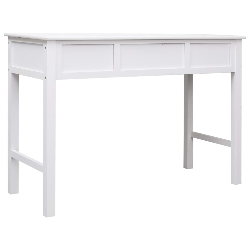 Γραφείο Λευκό 110 x 45 x 76 εκ. Ξύλινο - PAKOBAZAAR