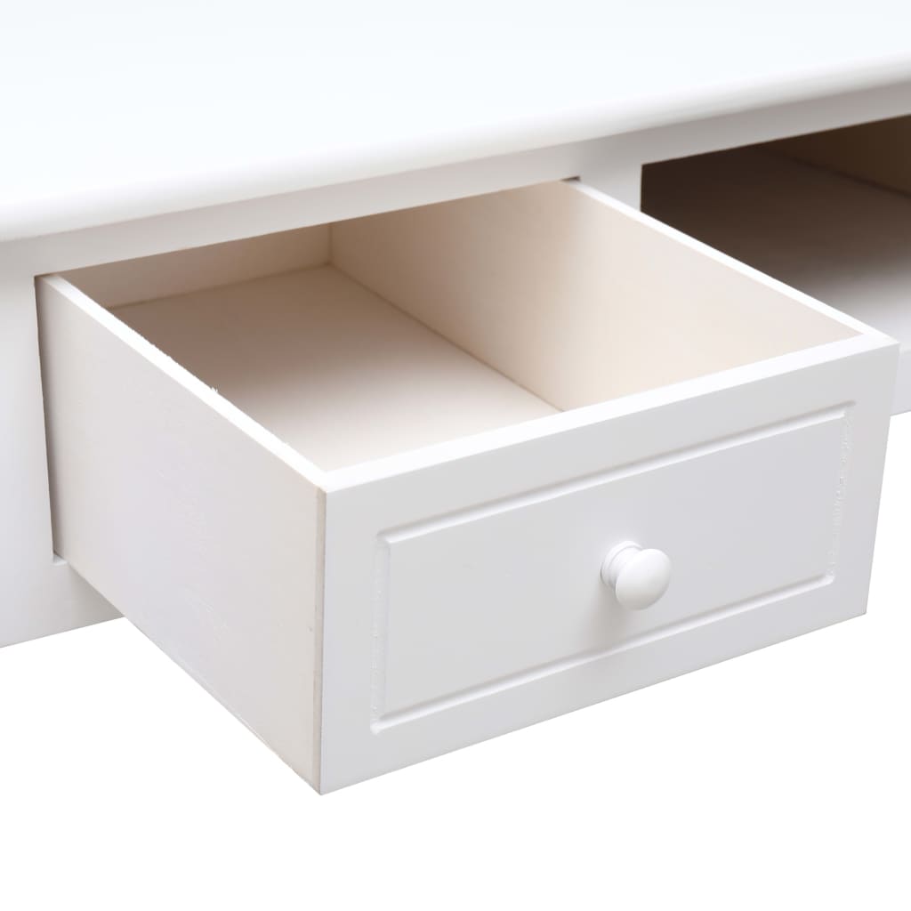 Γραφείο Λευκό 110 x 45 x 76 εκ. Ξύλινο - PAKOBAZAAR