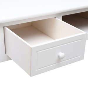 Γραφείο Λευκό 110 x 45 x 76 εκ. Ξύλινο - PAKOBAZAAR