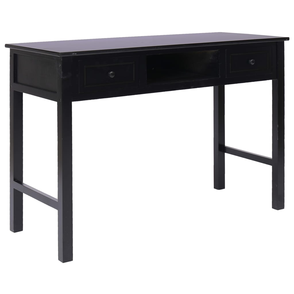 Γραφείο Μαύρο 110 x 45 x 76 εκ. Ξύλινο - PAKOBAZAAR
