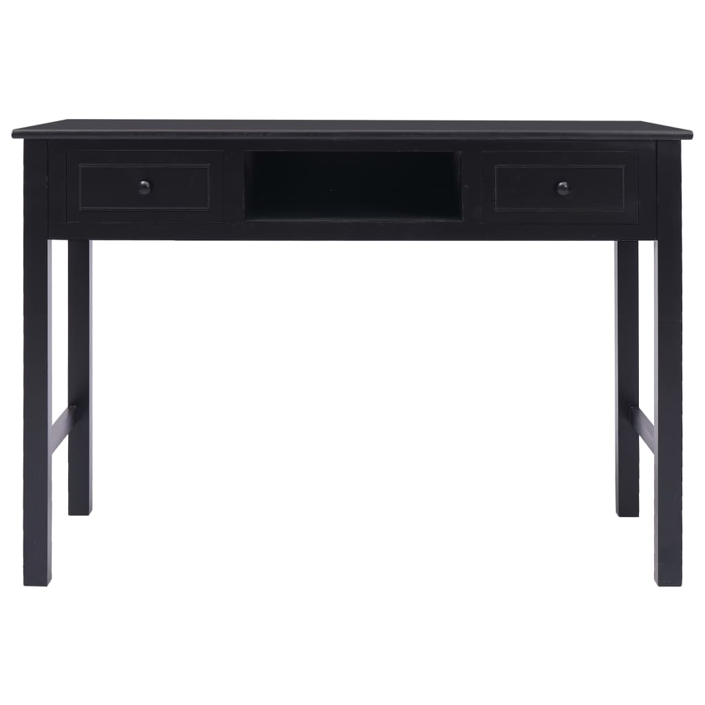 Γραφείο Μαύρο 110 x 45 x 76 εκ. Ξύλινο - PAKOBAZAAR