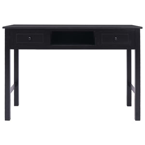 Γραφείο Μαύρο 110 x 45 x 76 εκ. Ξύλινο - PAKOBAZAAR