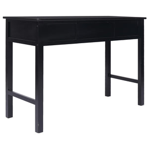 Γραφείο Μαύρο 110 x 45 x 76 εκ. Ξύλινο - PAKOBAZAAR