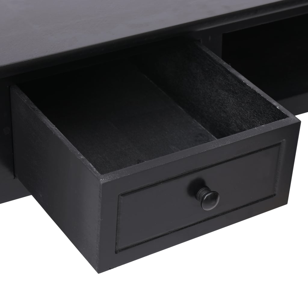 Γραφείο Μαύρο 110 x 45 x 76 εκ. Ξύλινο - PAKOBAZAAR