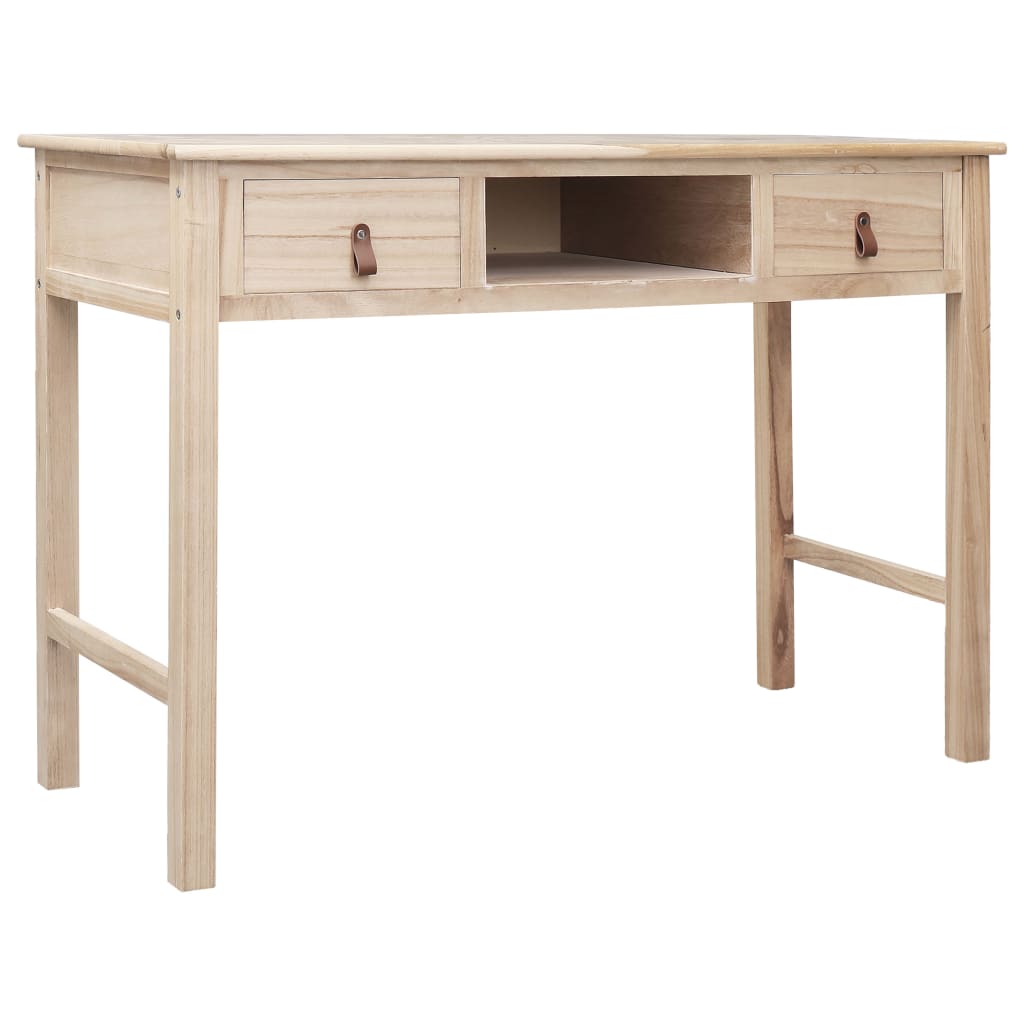 Γραφείο Φυσικό Χρώμα 110 x 45 x 76 εκ. Ξύλινο - PAKOBAZAAR