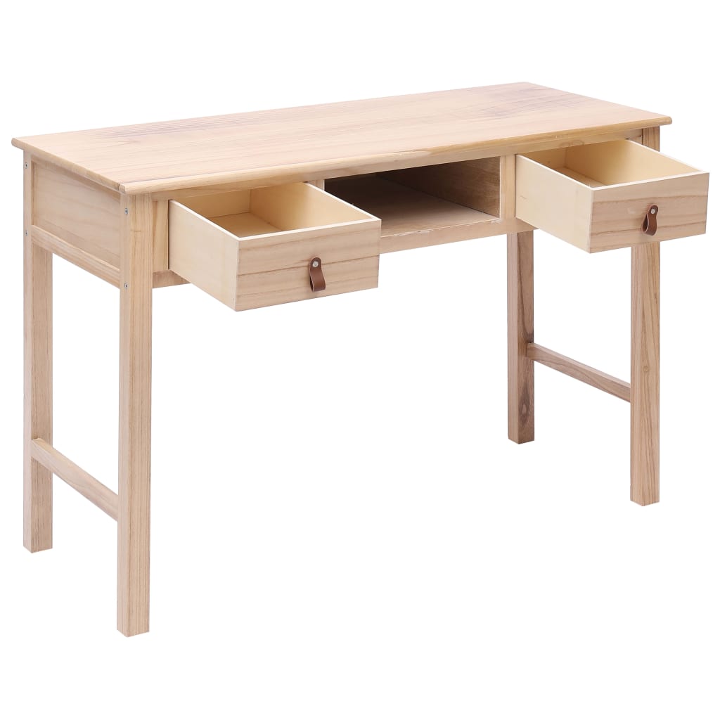 Γραφείο Φυσικό Χρώμα 110 x 45 x 76 εκ. Ξύλινο - PAKOBAZAAR