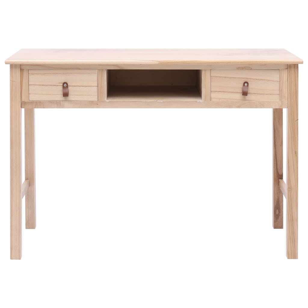 Γραφείο Φυσικό Χρώμα 110 x 45 x 76 εκ. Ξύλινο - PAKOBAZAAR